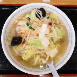 野菜タンメン＋Aセット(ギョウザ付き)