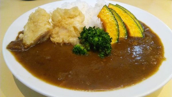 「鳥天カレー 750円」@天ぷら 天成の写真