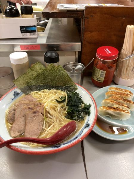 「ネギチャーシューメン&餃子　1350円」@ラーメンショップ 122号騎西店の写真