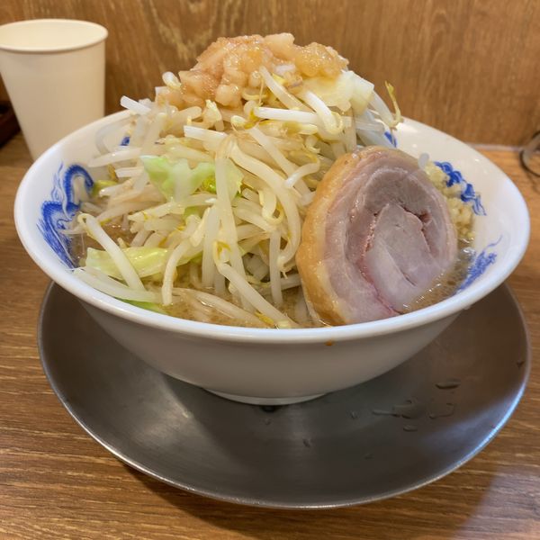 「ラーメン前増680円」@ジャンクガレッジ 川越小堤店の写真