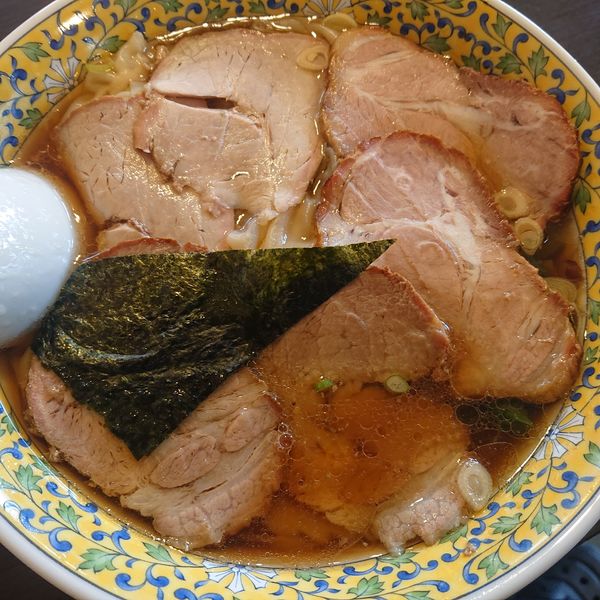 「チャーシューワンタンメン1100円」@白河手打中華たいちの写真