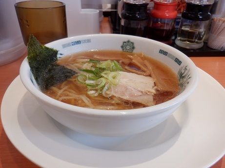 「半ラーメン」@日高屋 柿生駅前店の写真
