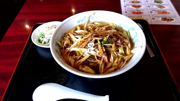 「ネギチャーシューメン（７００円）」@香園 鴨居店の写真