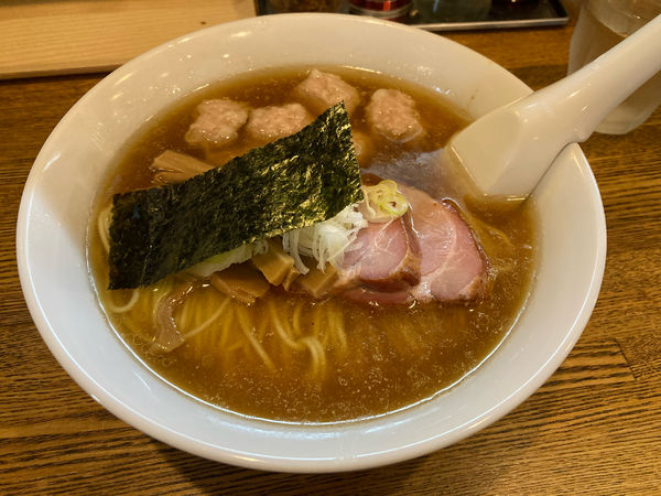 「ワンタンメン」@支那ソバ おさだの写真