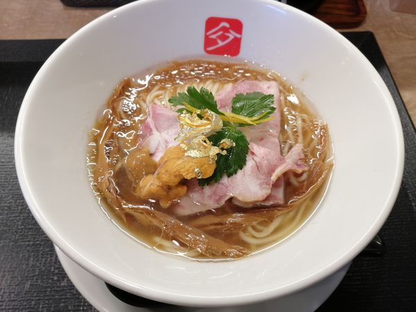 「【4周年限定】天然雲丹の冷やし蕎麦　　1500円」@KITCHEN TAKANOの写真