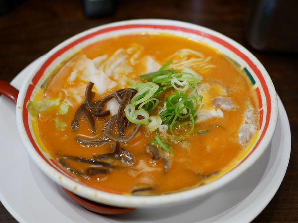 「からぼん 粉落とし」@九州じゃんがら 原宿1階店の写真