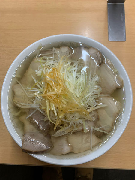 「大盛りネギチャーシュー麺」@坂内食堂 喜多方本店の写真