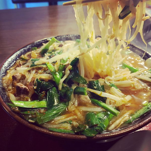 「ニラホルラーメン」@極選ラーメンひとりじ麺の写真