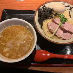 煮干しつけ麺+味玉 ￥780+￥0