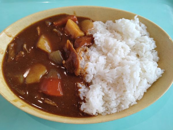 「大門カレー　５００円」@レストラン・ポートの写真