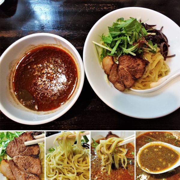 「魚介担担つけ麺(5月限定)　980円」@四川担担麺 阿吽 浅草店の写真