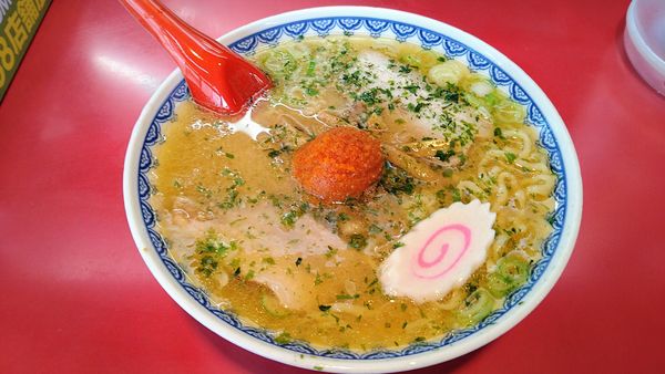 「赤湯からみそラーメン」@龍上海 米沢店の写真