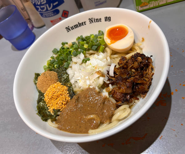 「まぜそば」@麺Dining Number Nine 09の写真