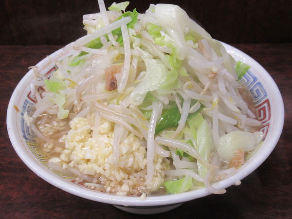 「ミニラーメン（650円）」@ラーメン二郎 めじろ台店の写真
