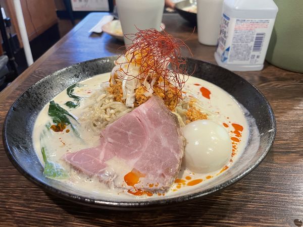 「【限定】冷やし豆乳坦々麺」@麺屋 真心の写真