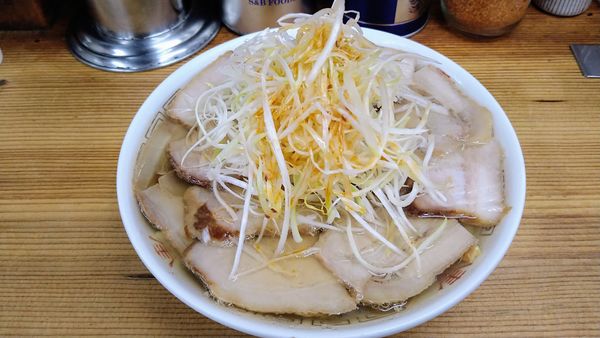 「ネギチャーシュー」@坂内食堂 喜多方本店の写真