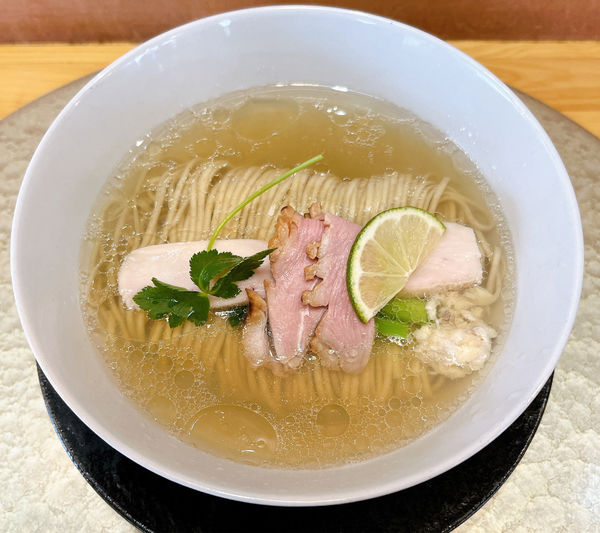 「塩中華蕎麦」@中華蕎麦 鳴神食堂の写真