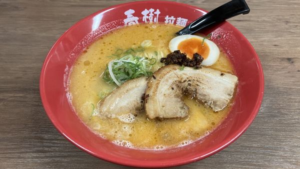 「えび豚骨塩ラーメン」@エビ豚骨拉麺 春樹 代々木店の写真