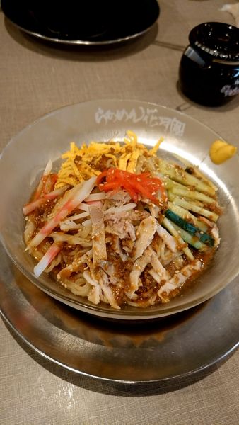 「冷やし中華」@らあめん 花月嵐 清閑町店の写真