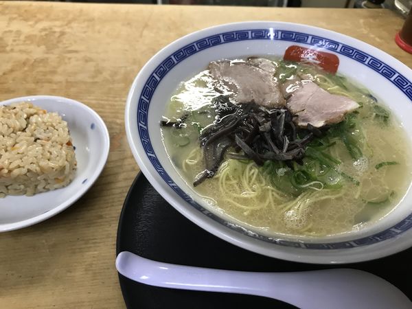 「長浜ラーメン」@長浜らーめん 呑龍の写真