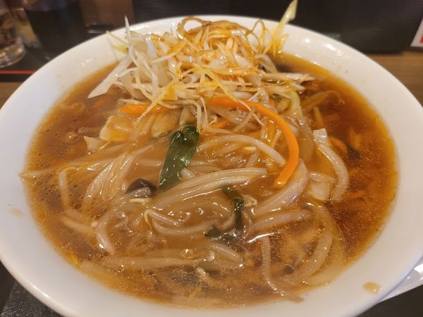 「もやしそば　辛葱」@中華料理 おやきの写真