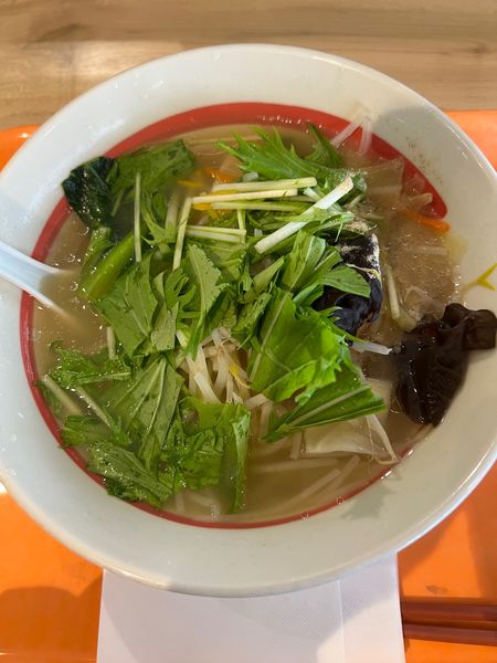 「ゆず塩野菜らーめん」@幸楽苑 レイクウォーク岡谷店の写真