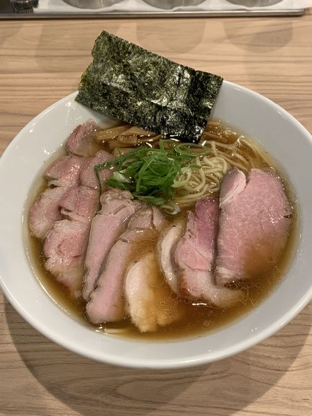 「鶏らぁ麺900円　焼豚400円」@麺処 にし尾の写真