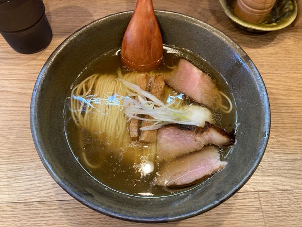 「塩中華蕎麦　味玉」@中華蕎麦 麺とスープの写真