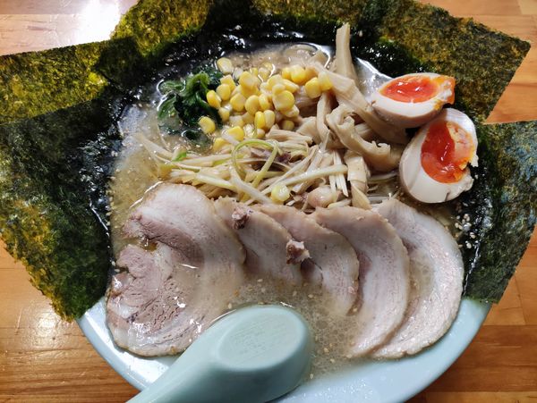 「塩ネギチャーシュー メンマ/海苔/+αトッピ」@ラーメンショップ 足利50号店の写真
