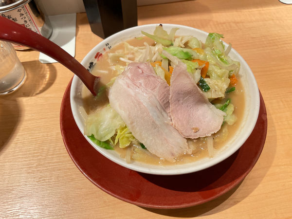 「炒菜ラーメン(小)」@ラーメン横綱 クリスタ長堀店の写真