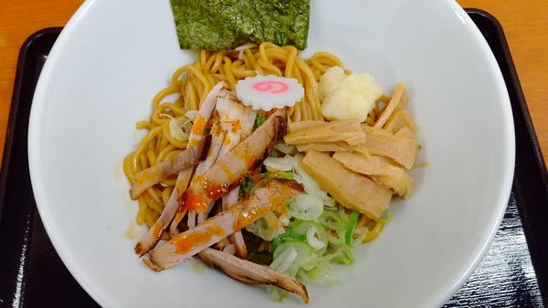 「油そば・麺半分(¥600)」@青梅街道 大勝軒 杉並の写真
