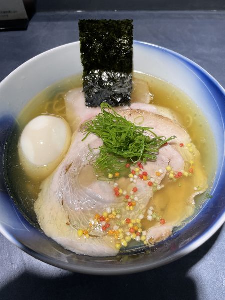 「塩RAMEN＋味玉¥1,250」@うずとかみなりの写真