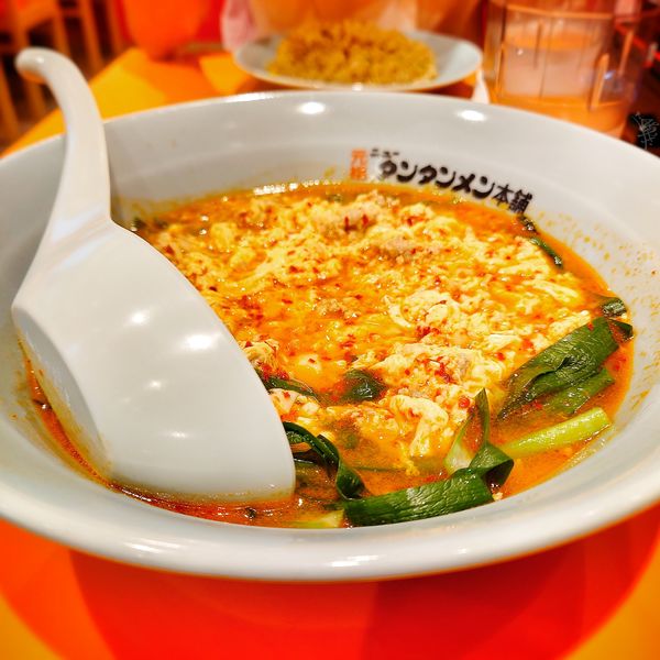 「タンタンメン大盛り 中辛、ニラ」@元祖ニュータンタンメン本舗 大和代官店の写真