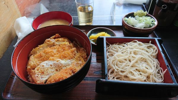 「カツ丼セット」@あつぎ長寿庵の写真