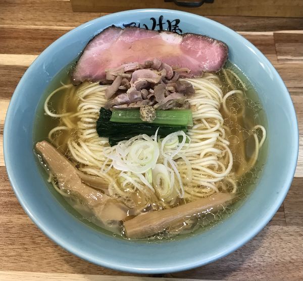 「シャモ中華そば ¥880」@仙臺自家製麺こいけ屋分店 綠栽の写真