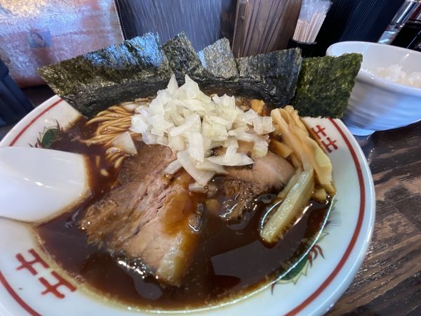 「改　竹徳ラーメンのり」@竹岡式ラーメン 竹徳の写真