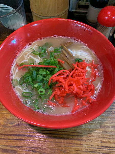 「初号機(豚骨)」@麺家 おとみの写真