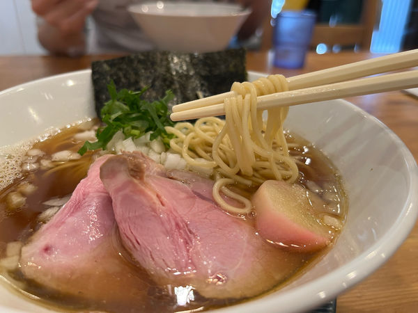 「煮干しそば750円とあえ玉200円」@中華ソバ 篤々 TOKU-TOKUの写真