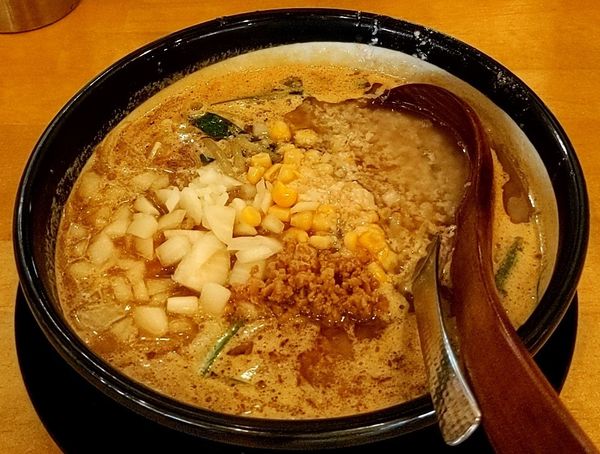 「味噌ラーメン」@味噌ラーメン専門店 日月堂 北越谷店の写真