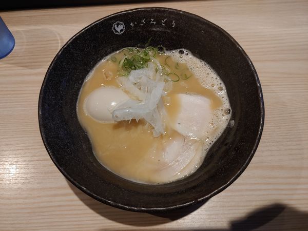 「濃厚醤油　味付玉子」@らーめん かざみどりの写真