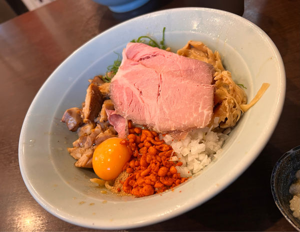 「【気まぐれ限定】冷やしまぜそば」@佐野らーめん 湧の写真