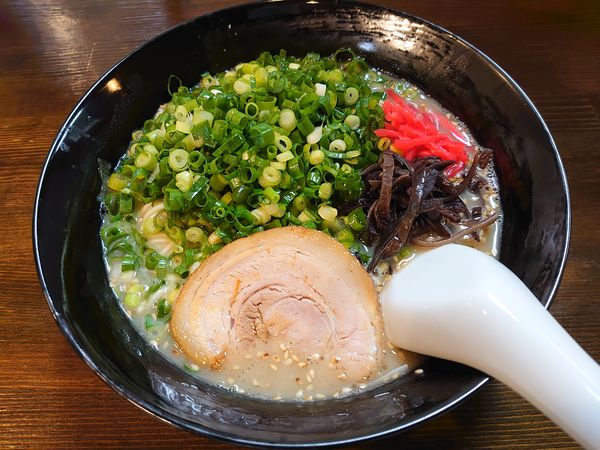 「白ネギ」@TONKOTSU MANIの写真