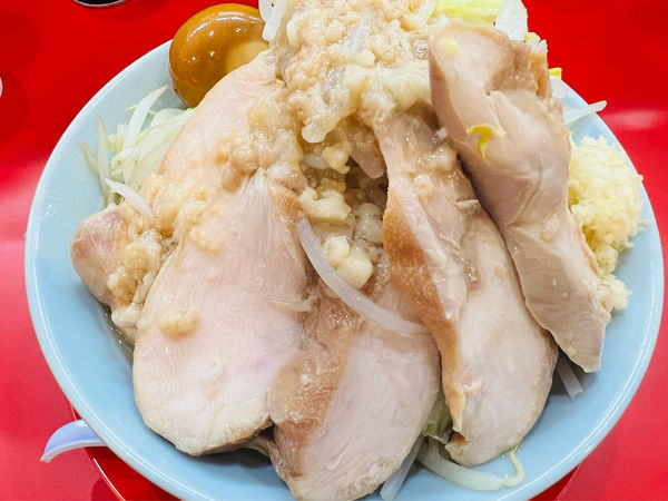 「鶏ラーメン（300g）＋味玉」@自家製麺 酉の写真