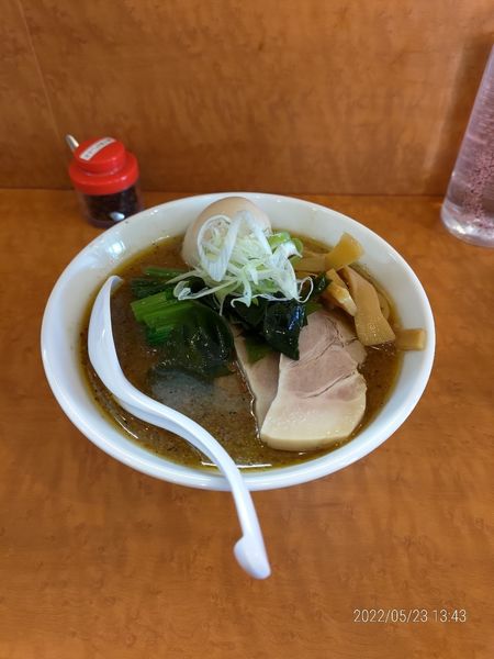 「魚香る味噌ラーメン＋チャーシュー＋味玉」@麺処ゆきちの写真