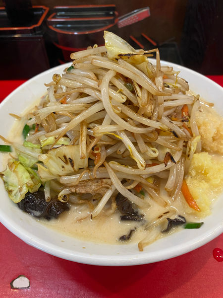 「濃厚タンメン880円➕大盛100円➕麺固め」@濃厚タンメン かめしげの写真