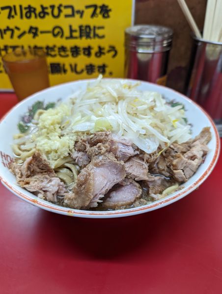 「大豚」@ラーメン二郎 目黒店の写真