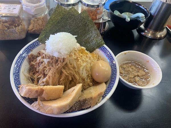 「まぜそば」@山勝角ふじ 南流山店の写真