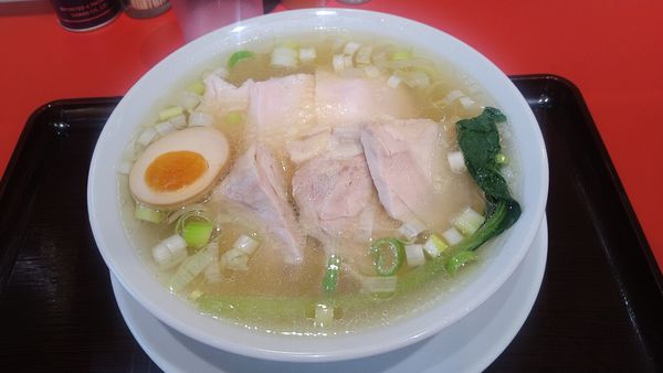 「むしどりそば¥1100-」@鳥藤とりそばスタンド グランスタ東京店の写真