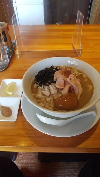 「濃厚煮干そば(大盛)」@中華そば 山下の写真