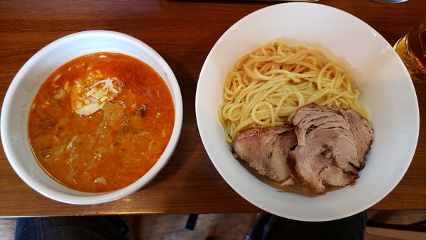 「つけ麺 ごま チャーシュー」@麺家 彩華 池上店の写真